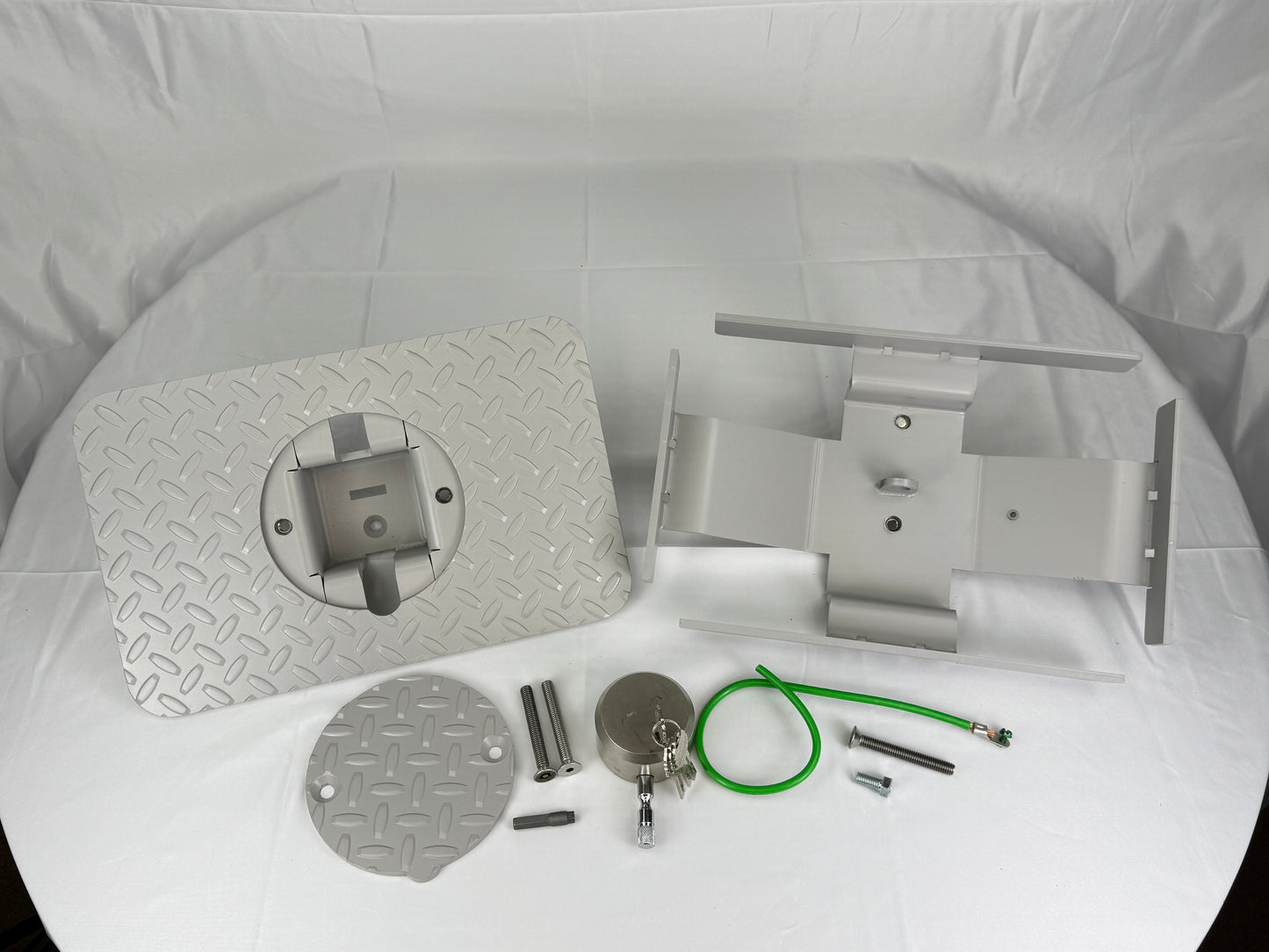 In Ground J-Box Locking Cover - IGL10-1/2X12-5/8RHD - Patent Pending