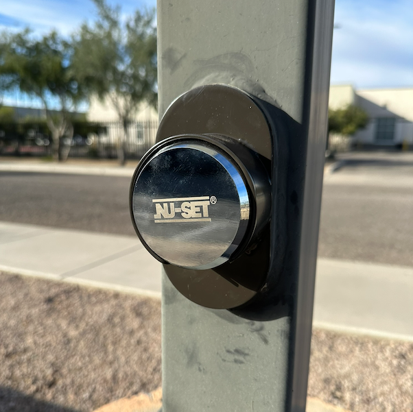 Rounded Hand Hole Cover Lock (3x5) endmetaltheft