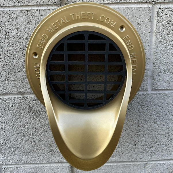 Bird Screen for Downspout Nozzle - 2", 3", 4", 6", 8"