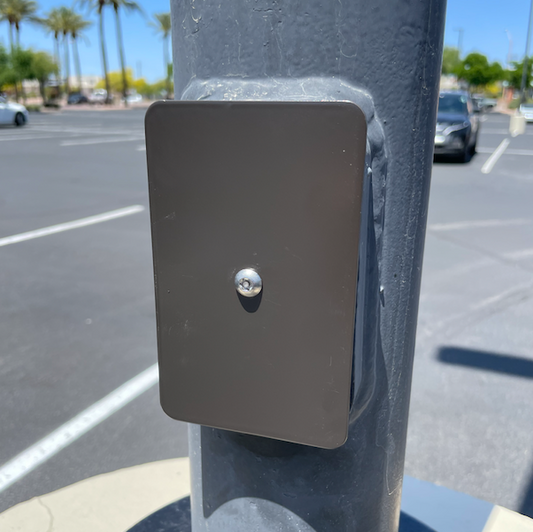 Tamper Resistant Hand Hole Cover - Rectangle (3-1/8x5)