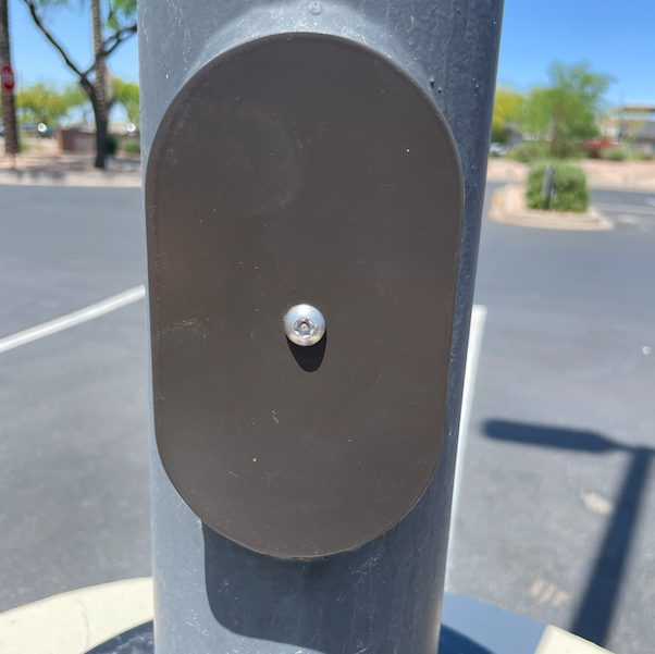 Tamper Resistant Hand Hole Cover - Oval (3-1/8x5-1/2)