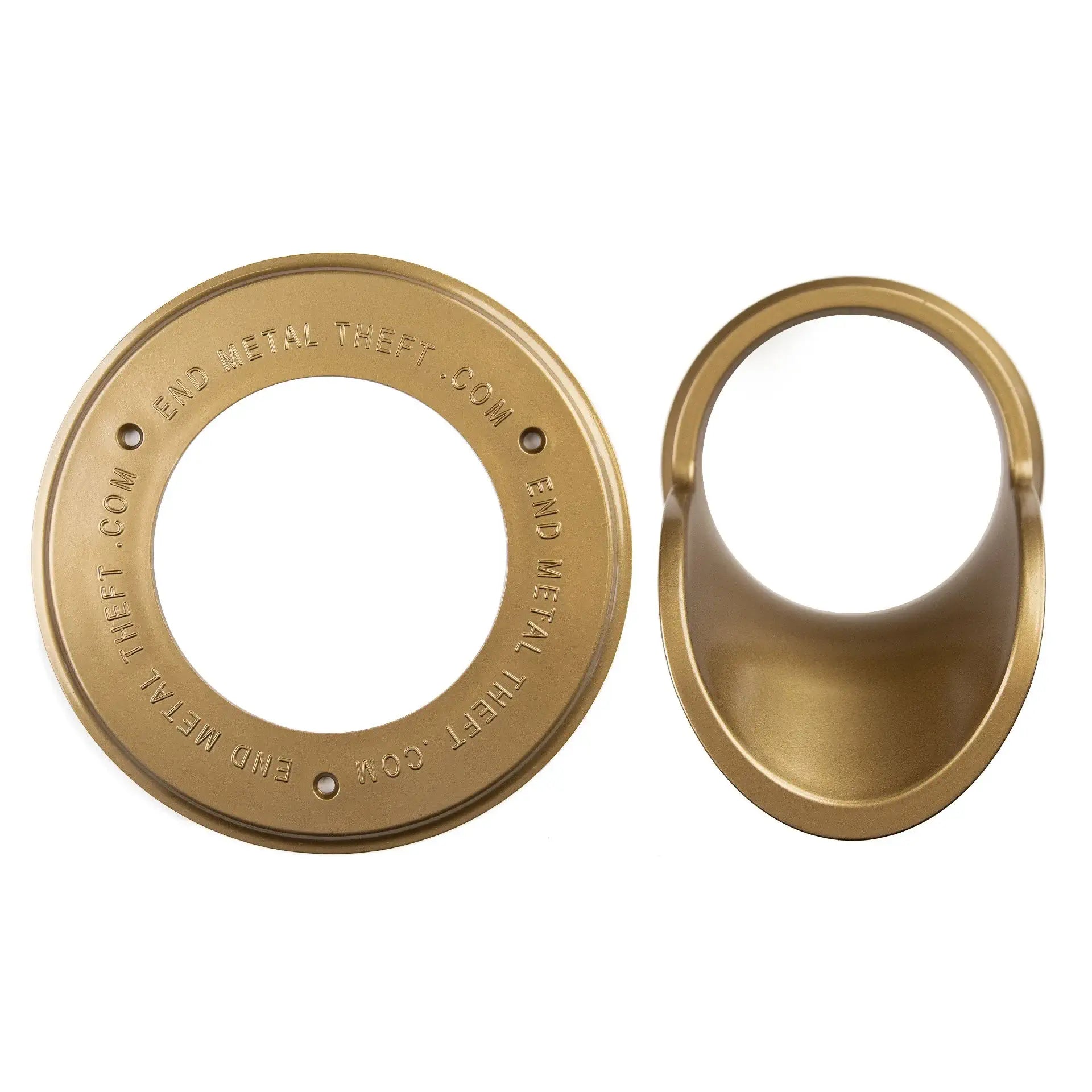 End Metal Theft Plastic Downspout Nozzles and Parapet Overflow